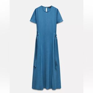 Zara flowy midi dress